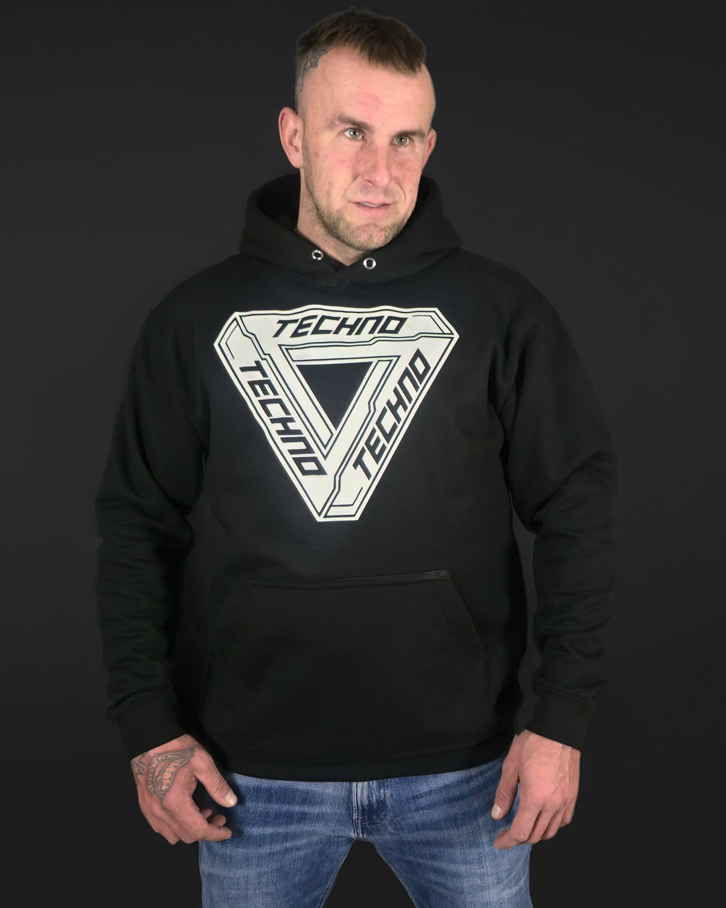 Glow in Dark TECHNO Hoodie