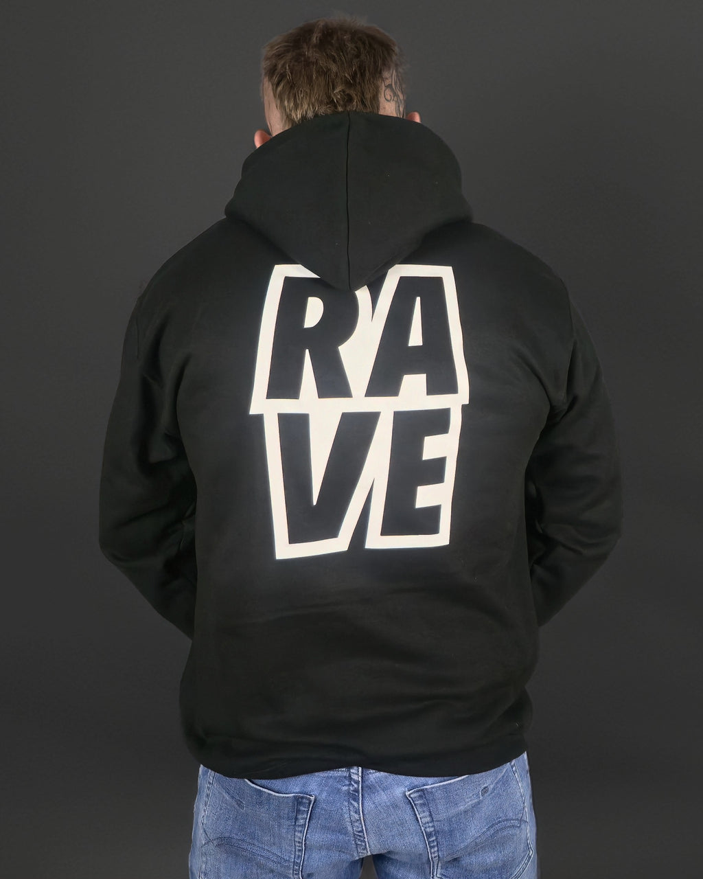 Glow in Dark RAVE Hoodie