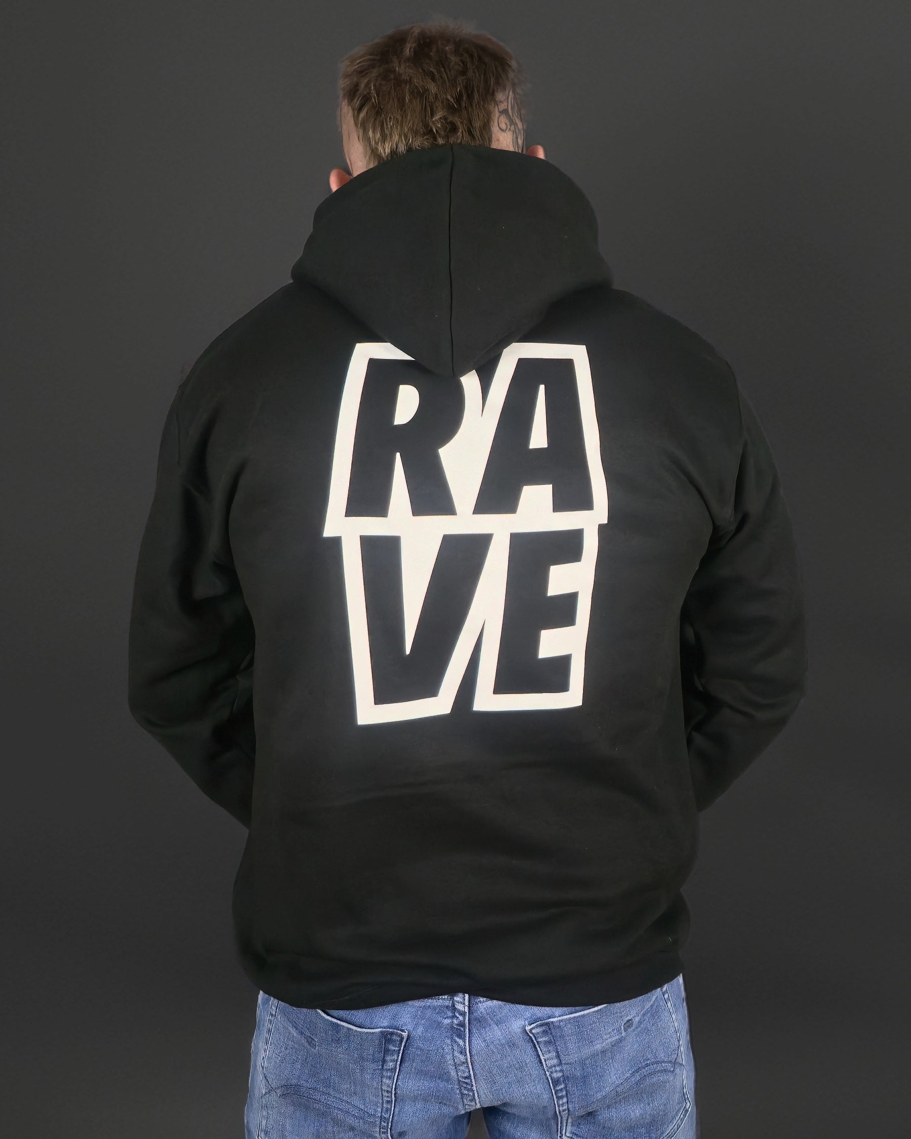 Glow in Dark RAVE Hoodie