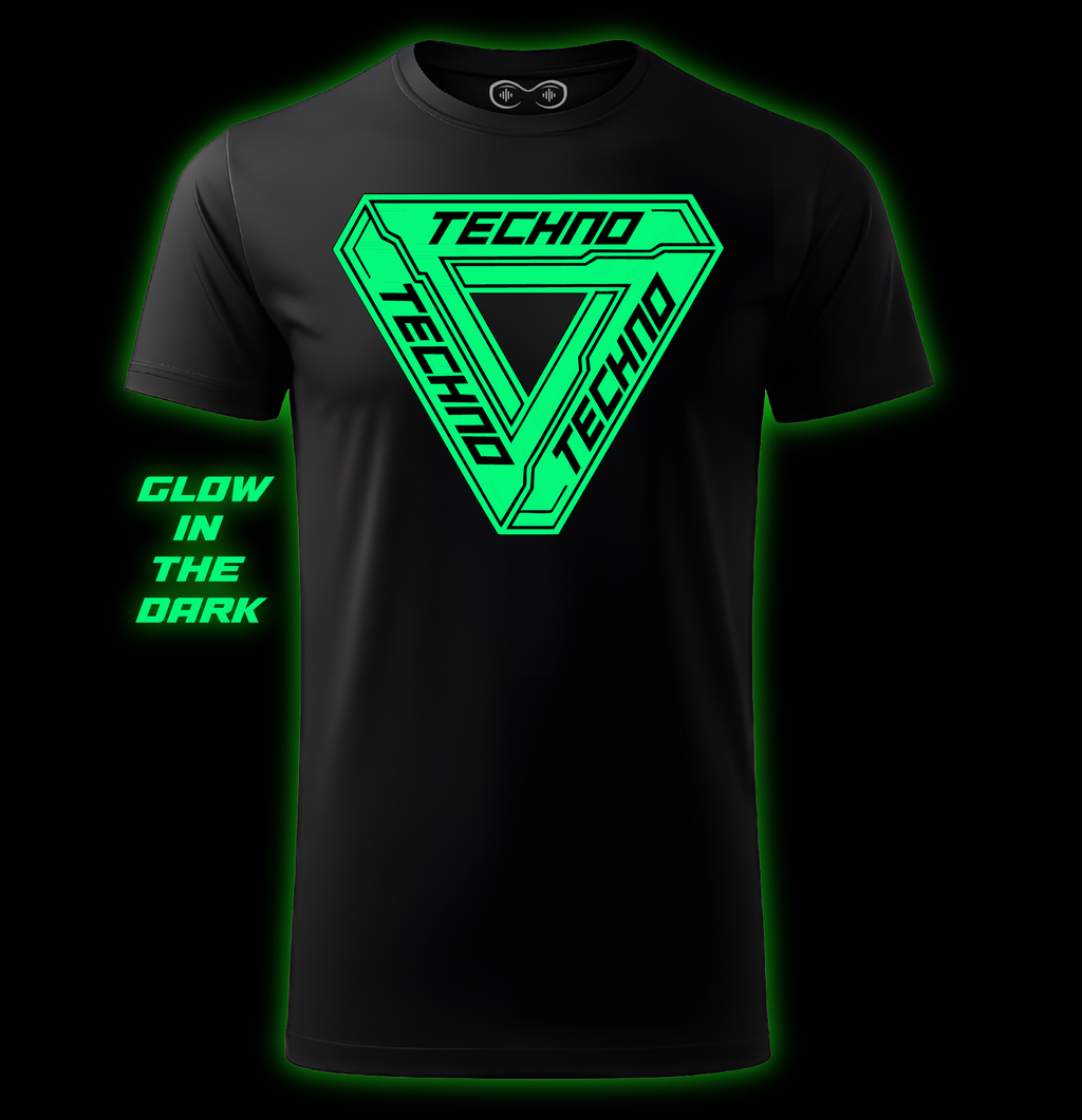 Glow in Dark TECHNO T-shirt