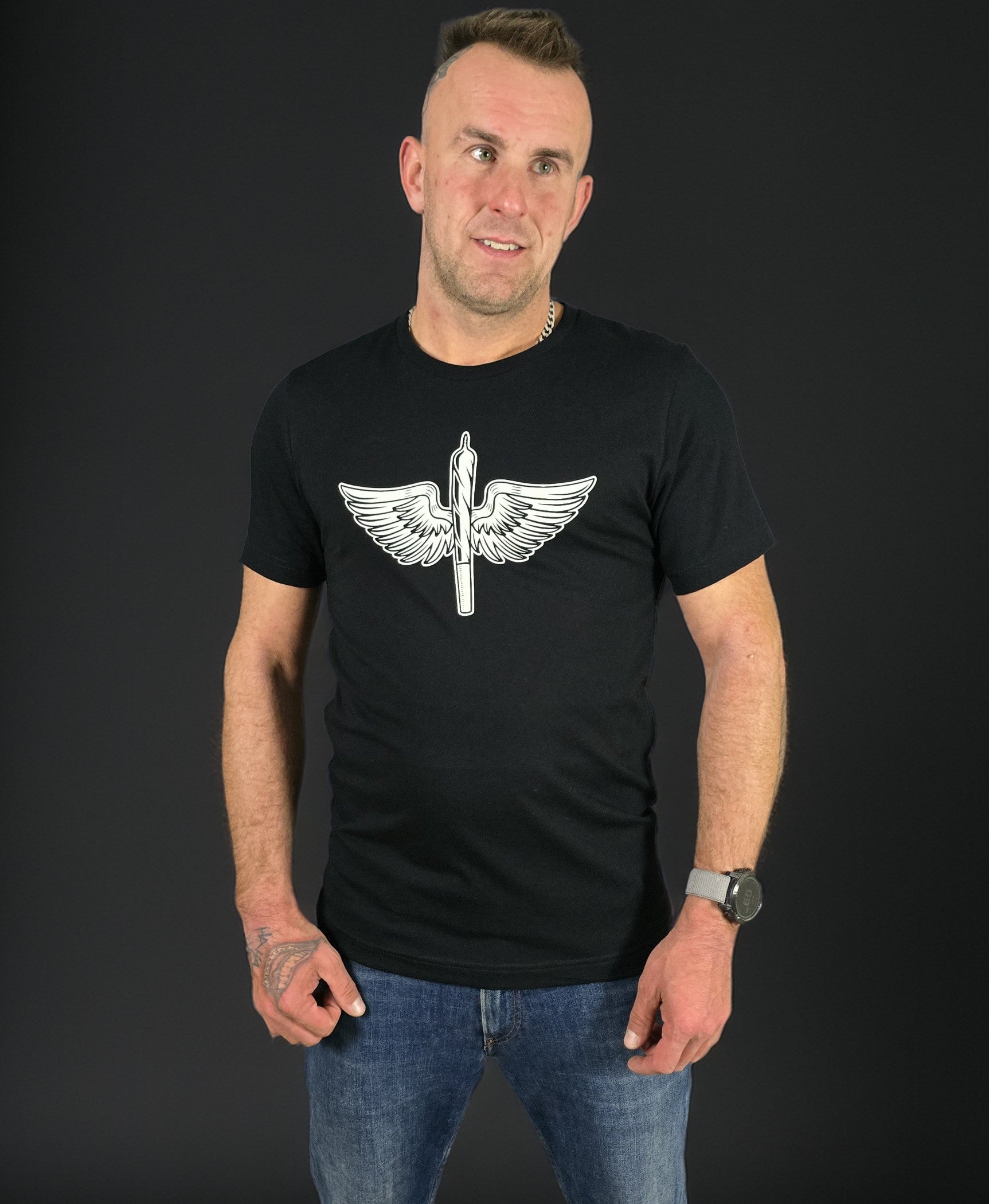 Glow in Dark FLY WITH ME T-shirt