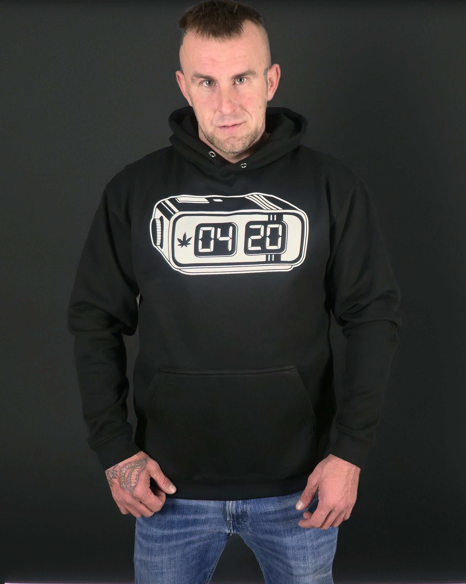 Glow in Dark 420 Hoodie