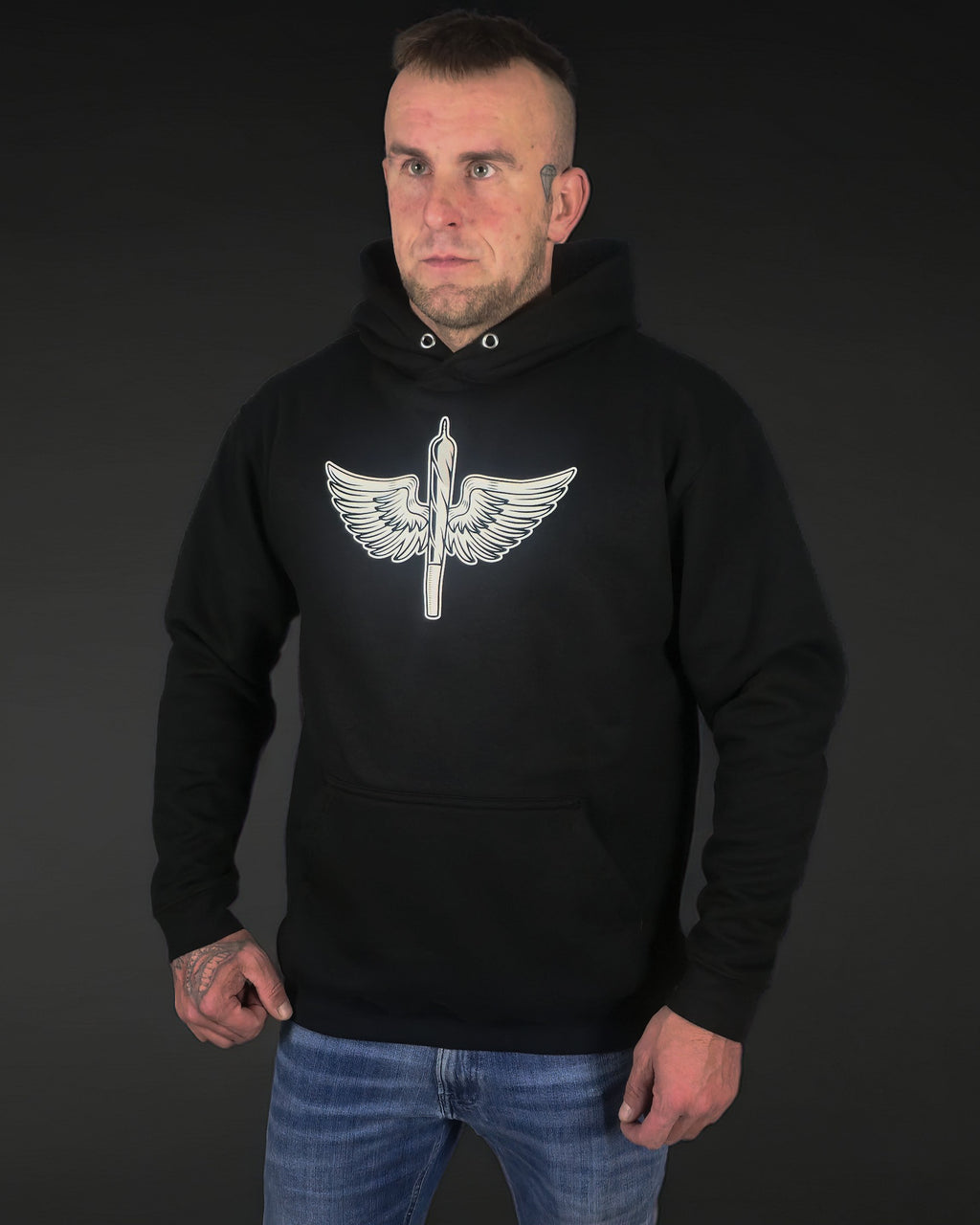 Glow in Dark FLY WITH ME Hoodie