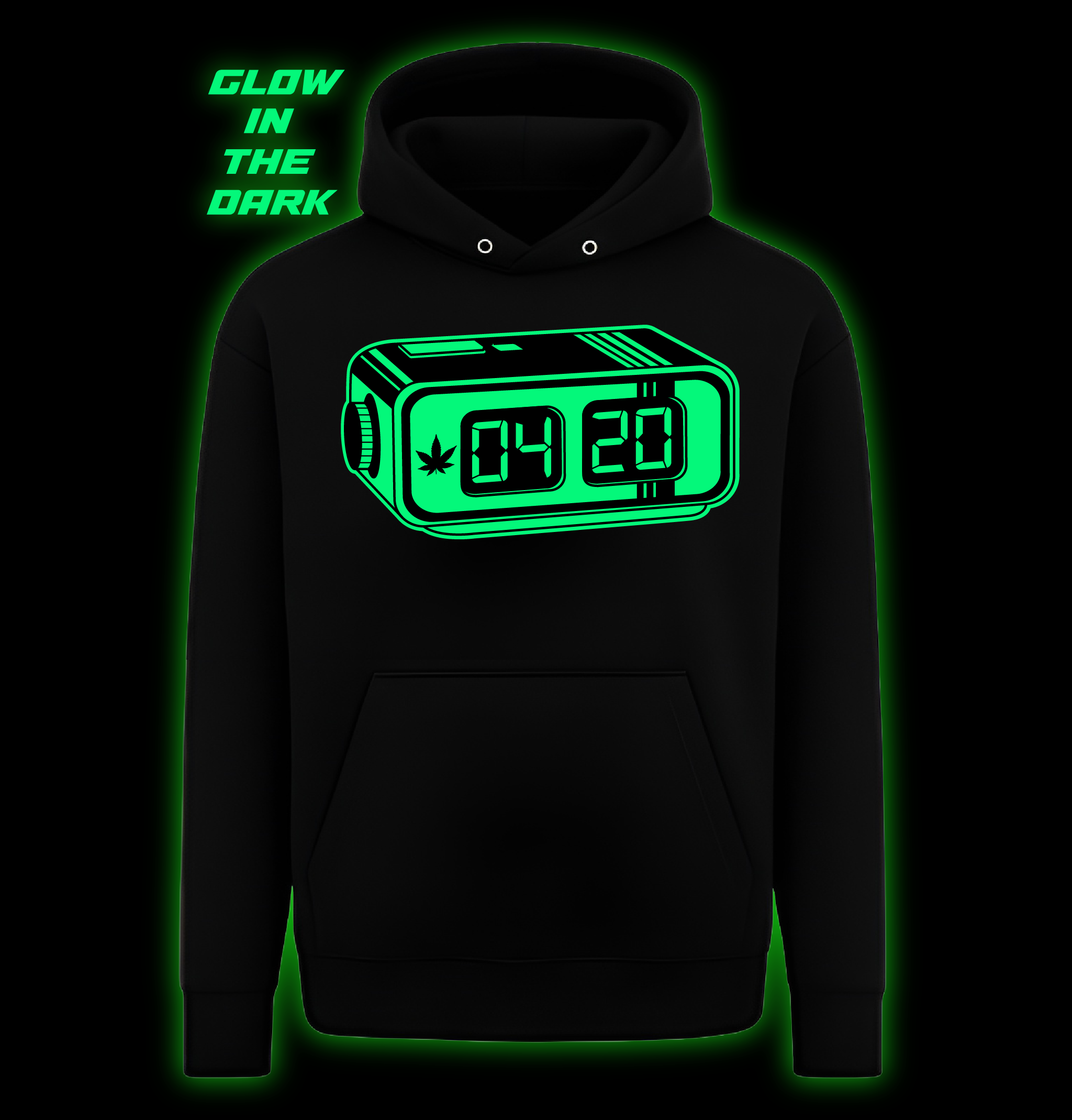 Glow in Dark 420 Hoodie