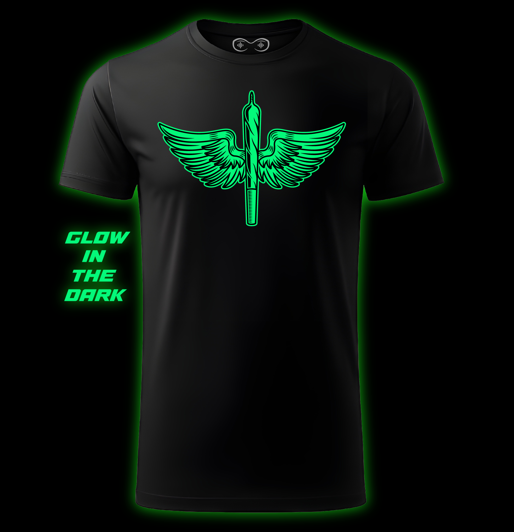 Glow in Dark FLY WITH ME T-shirt