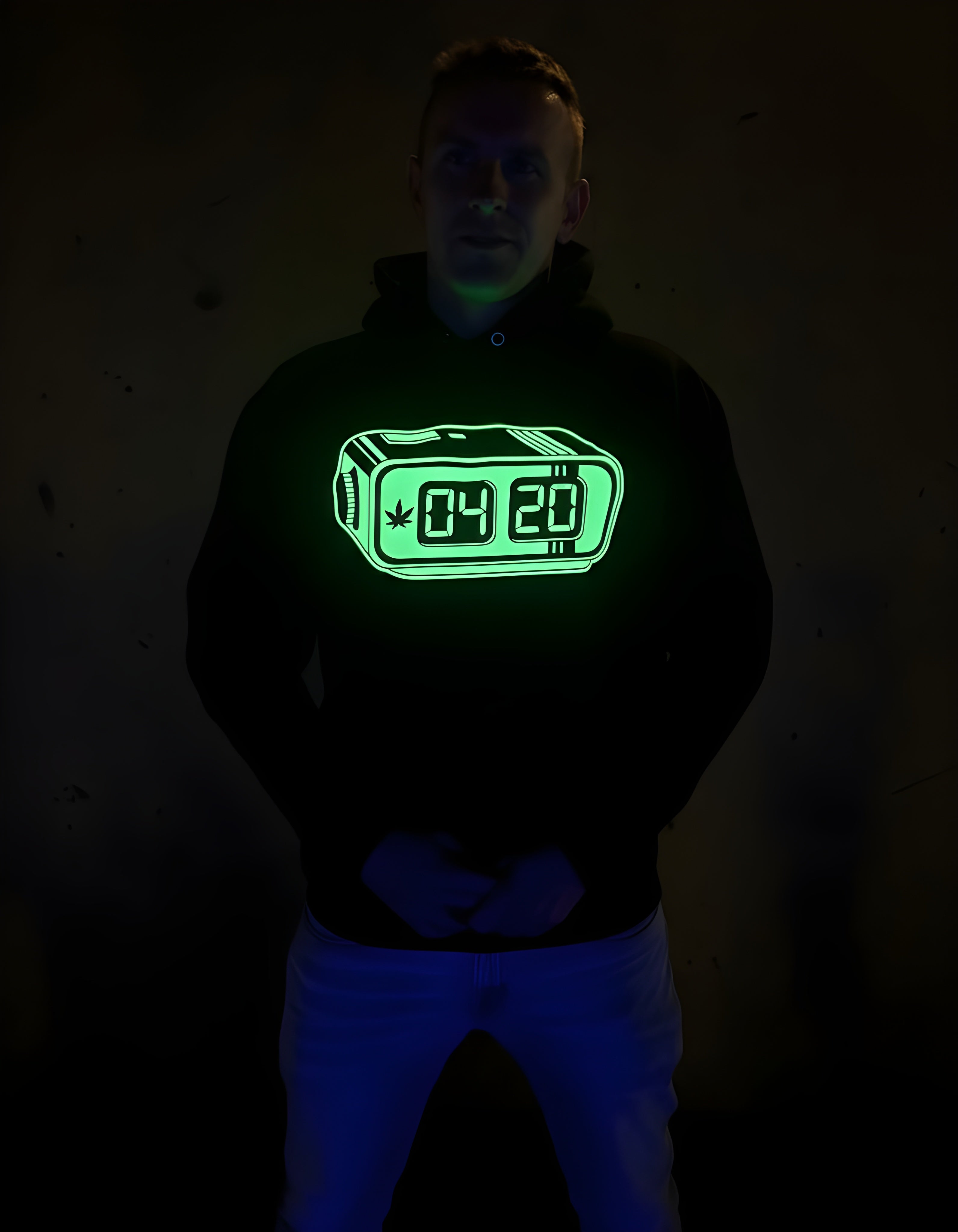 Glow in Dark 420 Hoodie