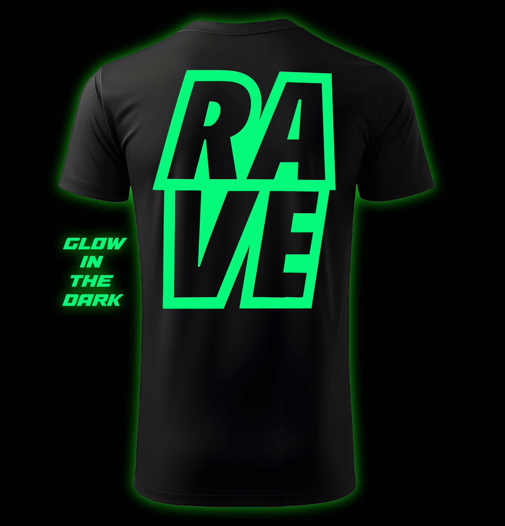 Glow in Dark RAVE T-shirt