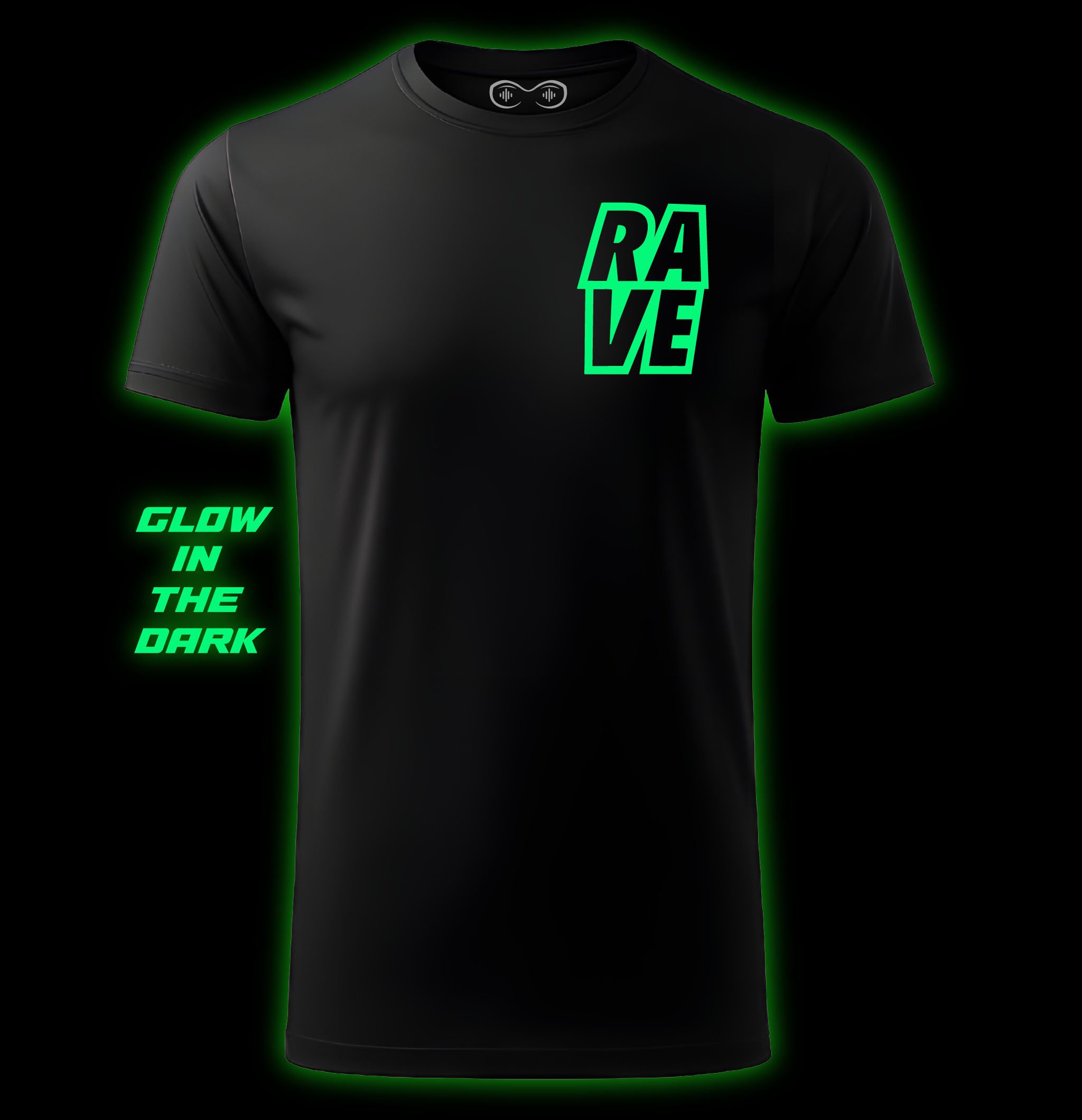 Glow in Dark RAVE T-shirt