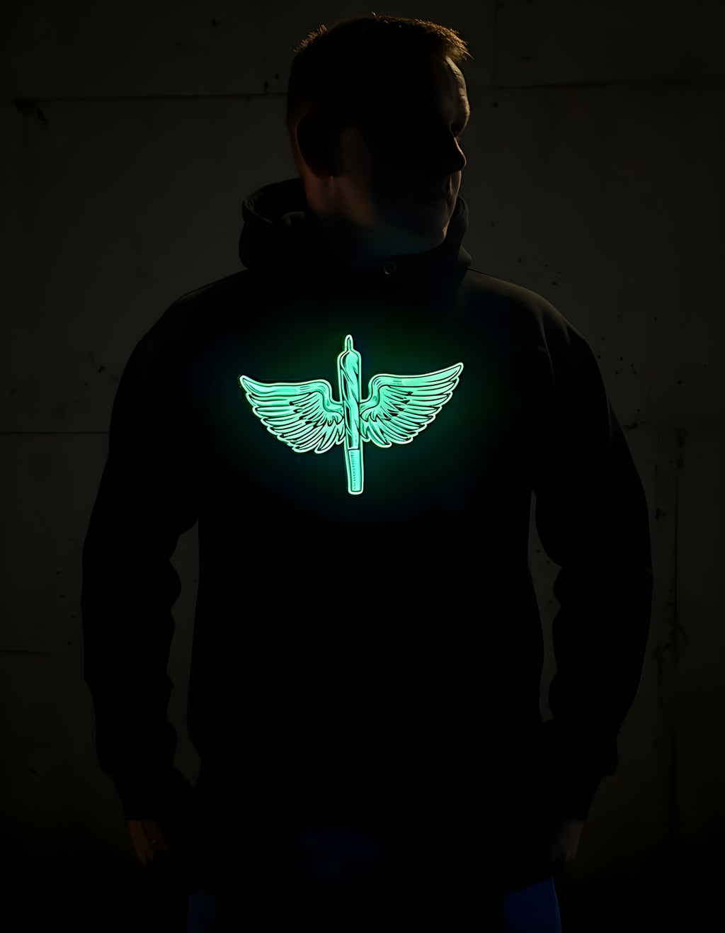 Glow in Dark FLY WITH ME Hoodie