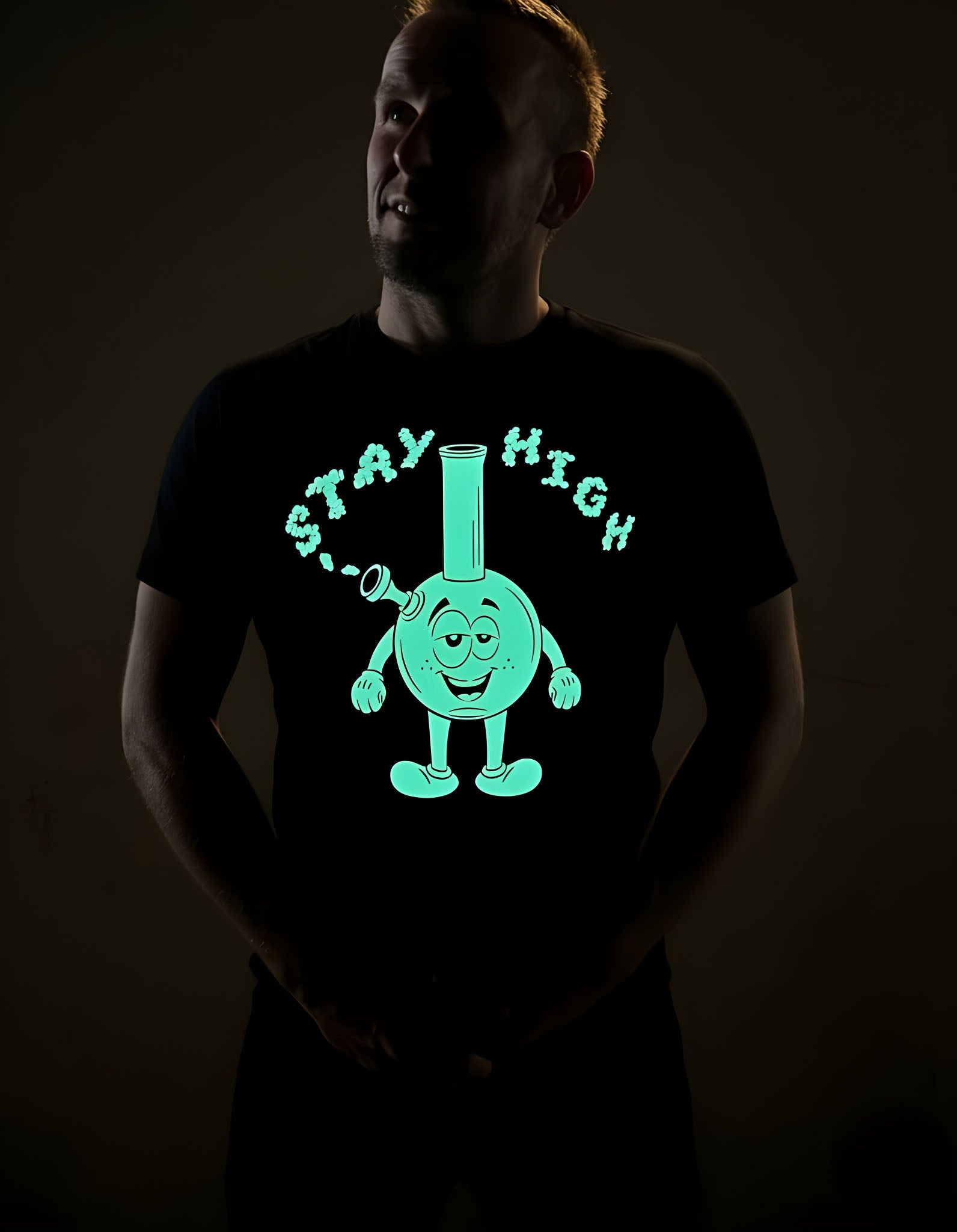 Glow in Dark STAY HIGH T-shirt