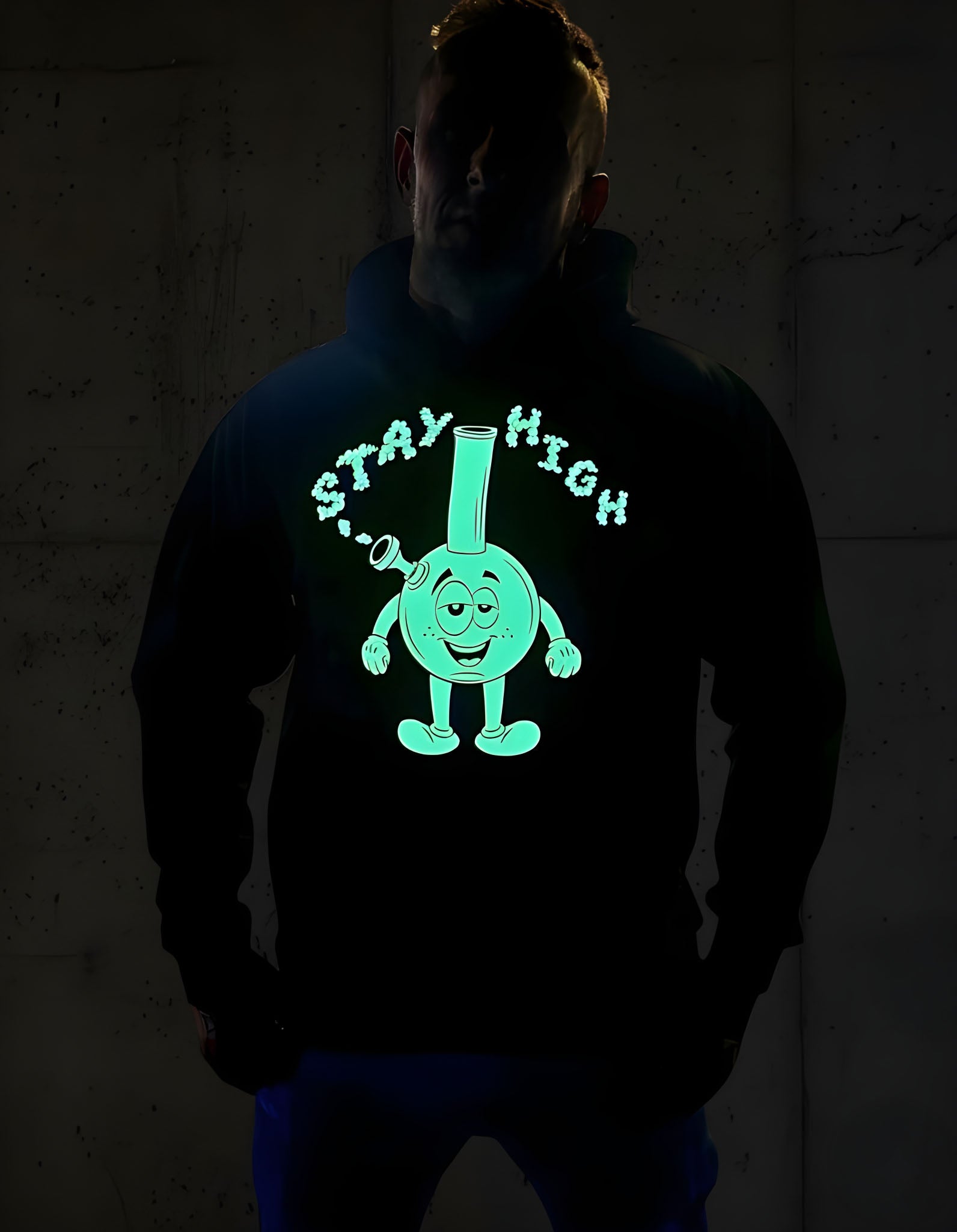 Glow in Dark STAY HIGH Hoodie