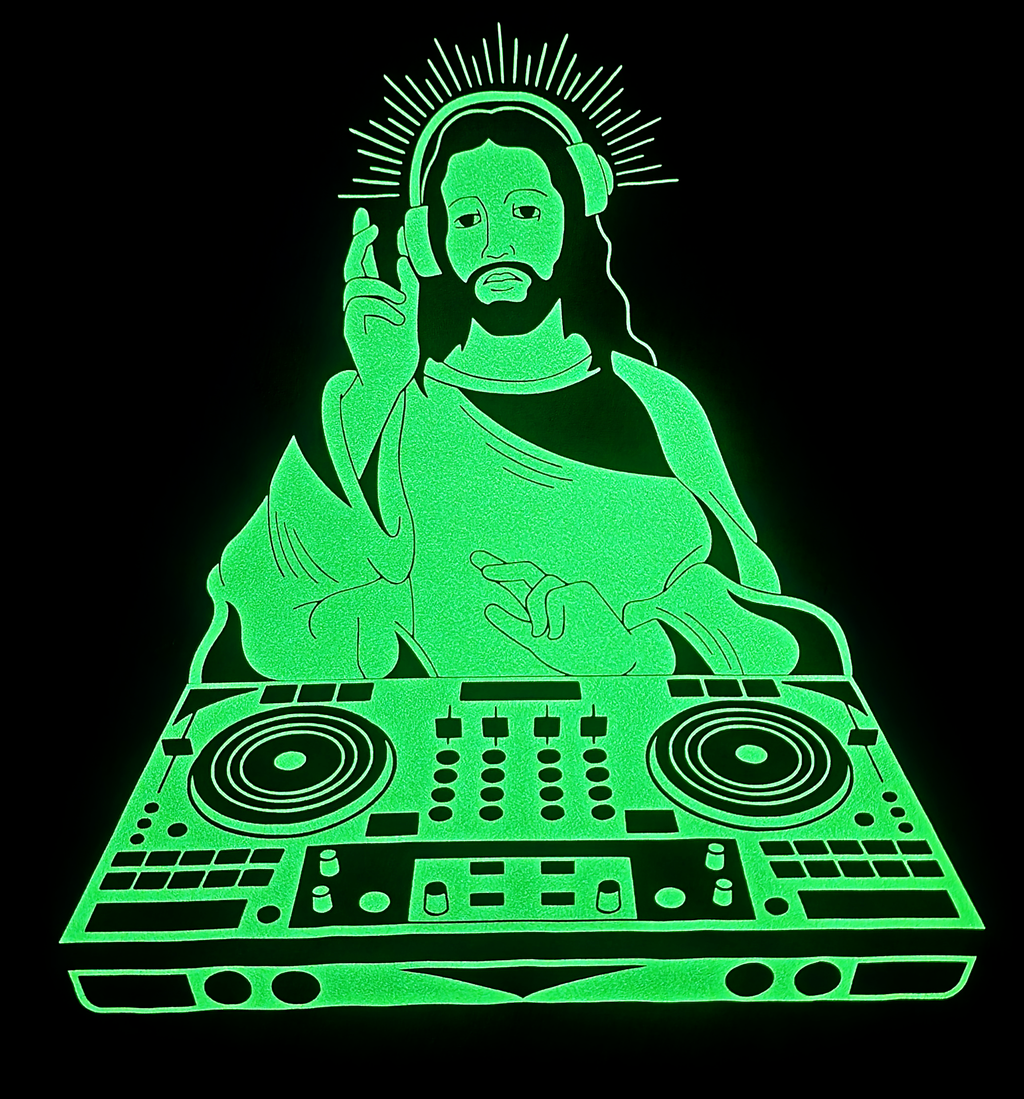 Glow in Dark JESUS T-shirt