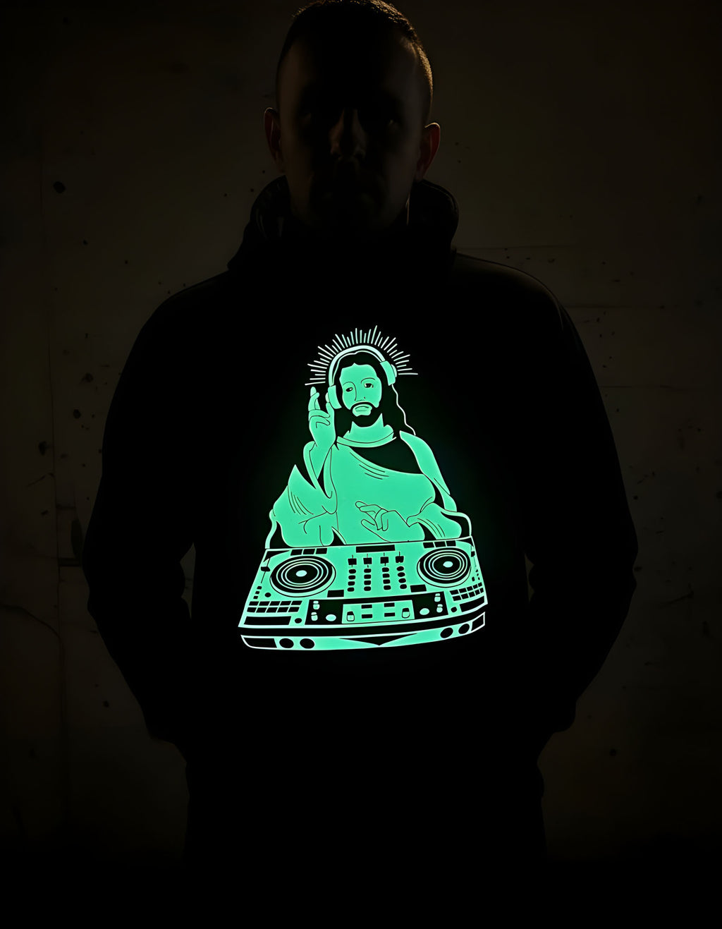 Glow in Dark JESUS Hoodie
