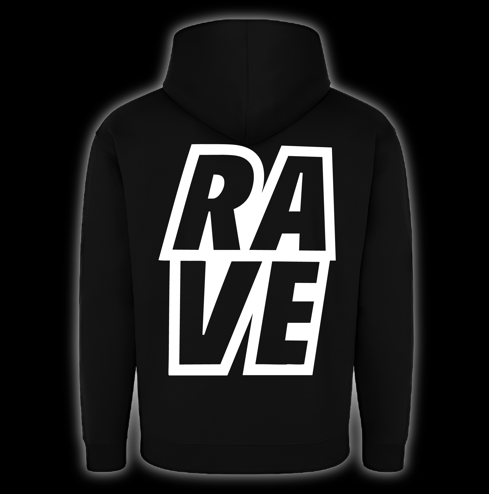 Glow in Dark RAVE Hoodie