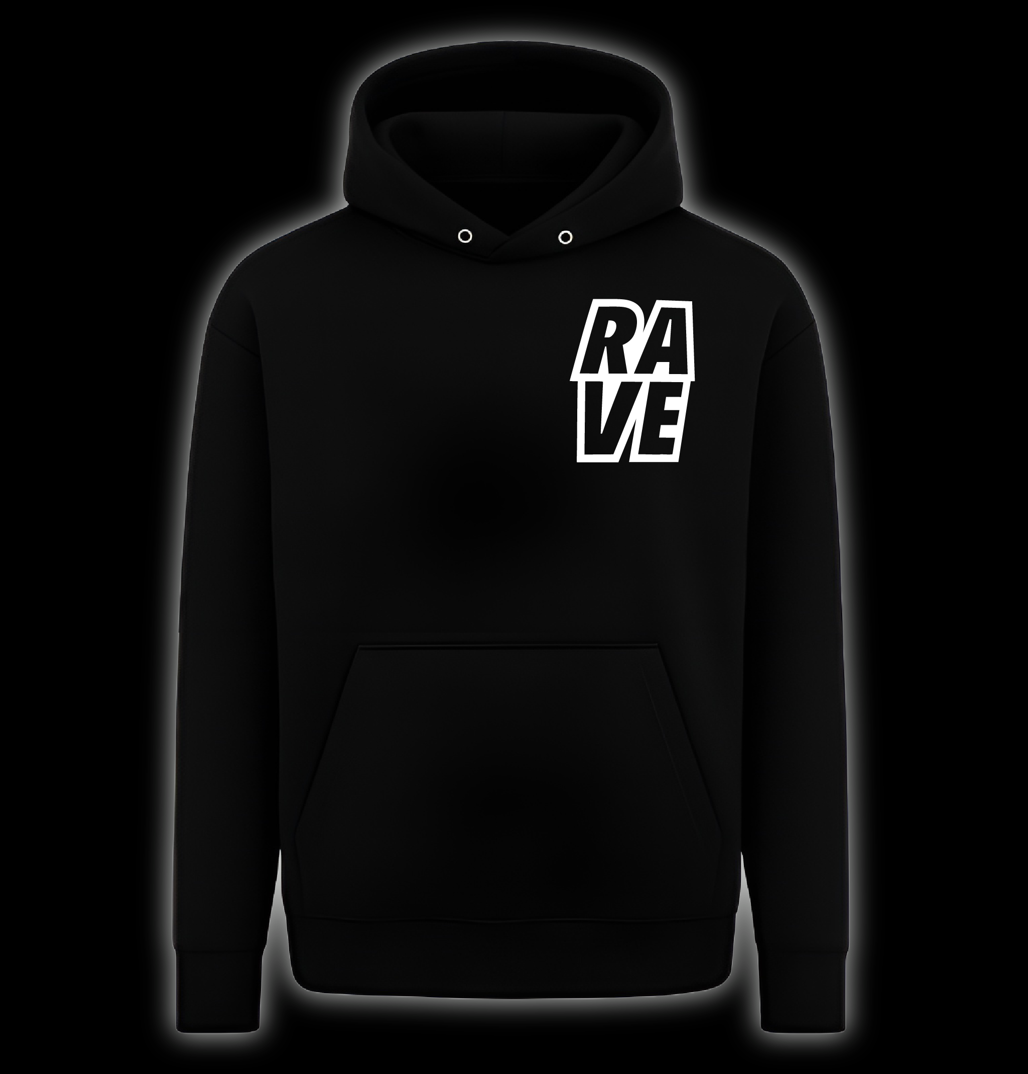 Glow in Dark RAVE Hoodie