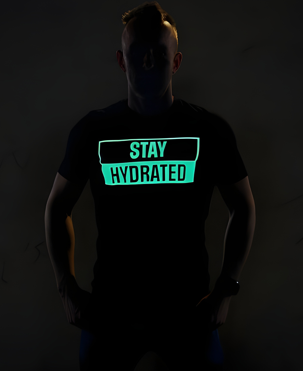 Glow in Dark STAY HYDRATED T-shirt