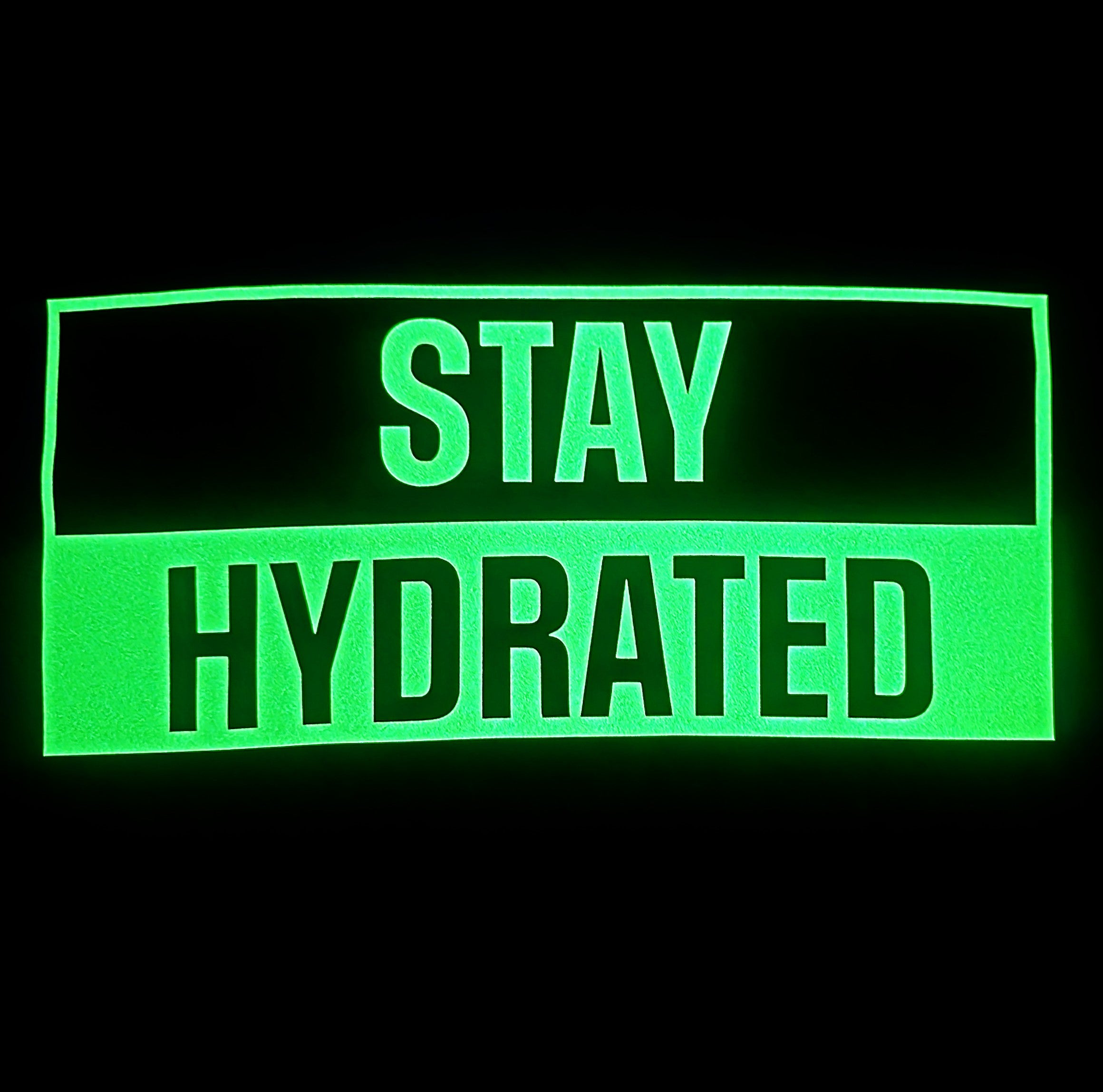 Glow in Dark STAY HYDRATED T-shirt