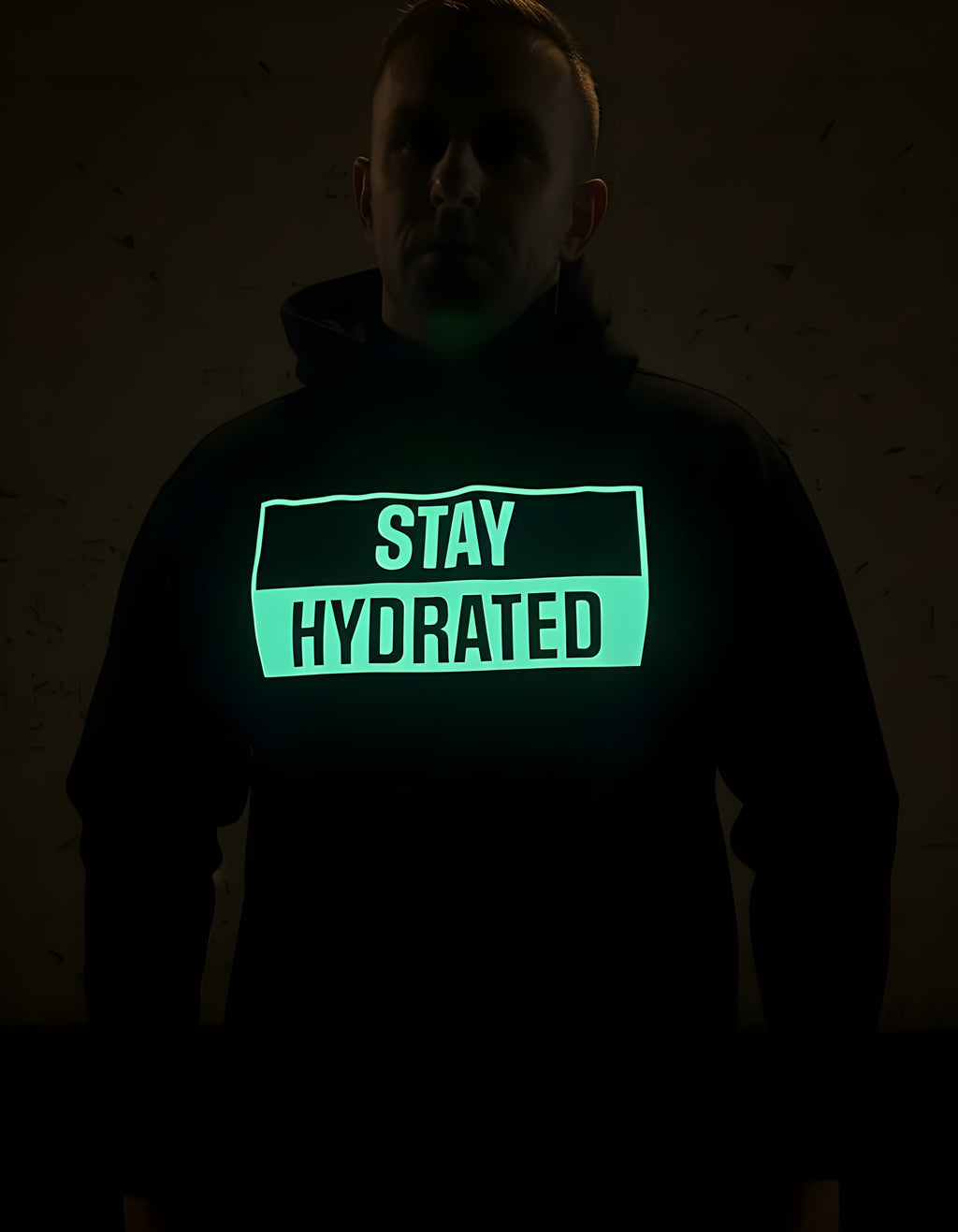 Glow in Dark STAY HYDRATED Hoodie