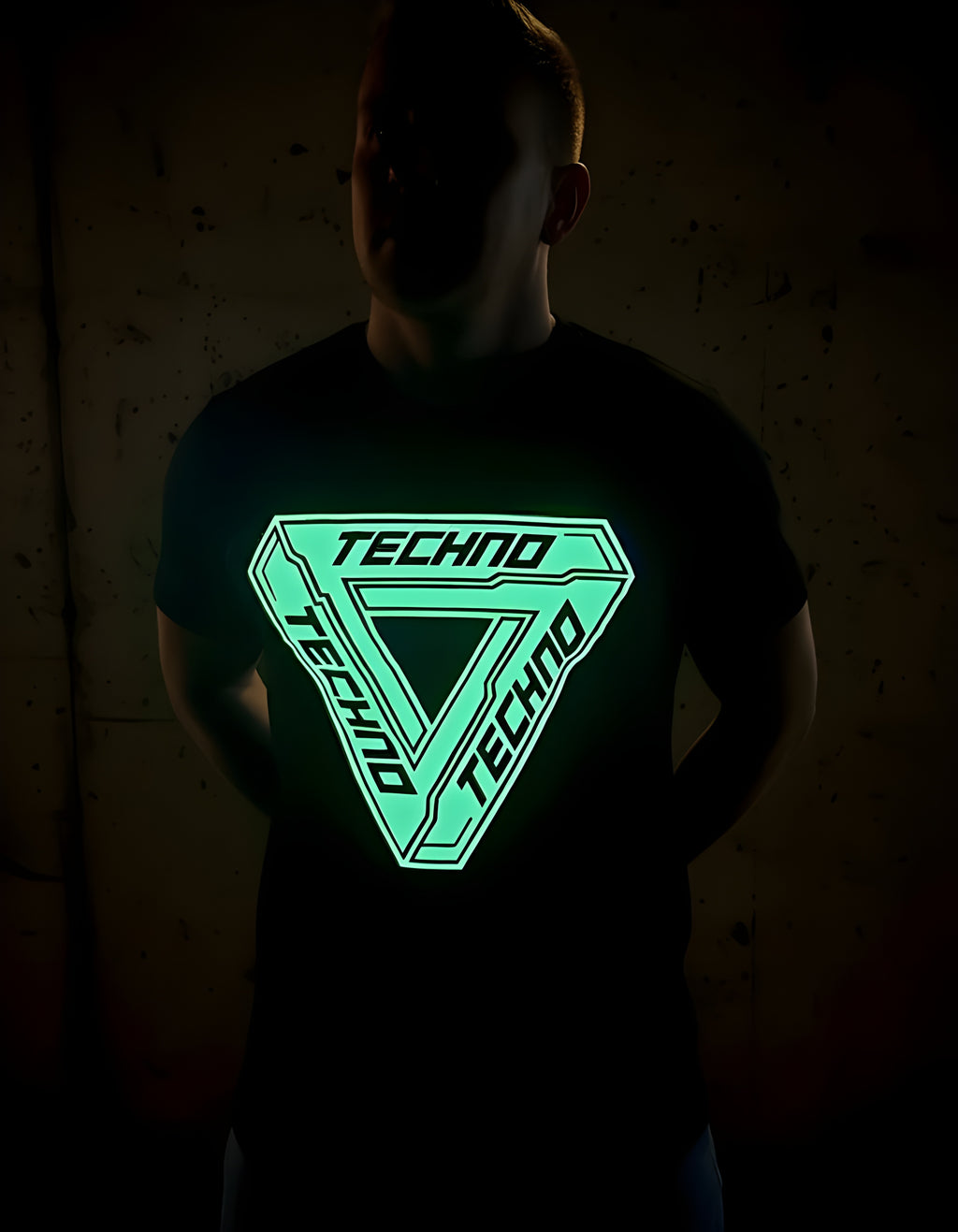 Glow in Dark TECHNO T-shirt