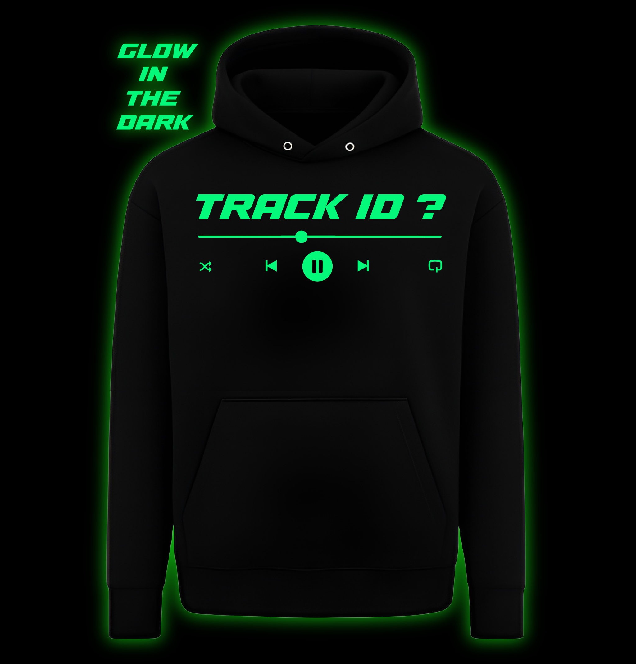 Glow in Dark TRACK ID Hoodie