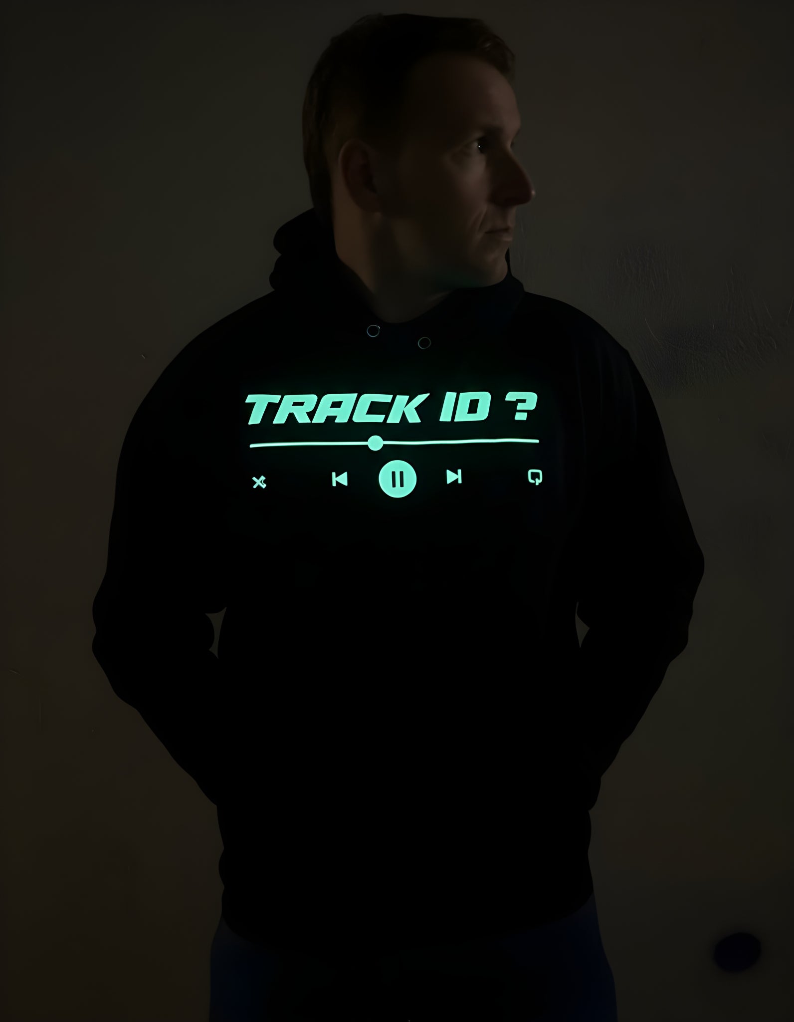 Glow in Dark TRACK ID Hoodie