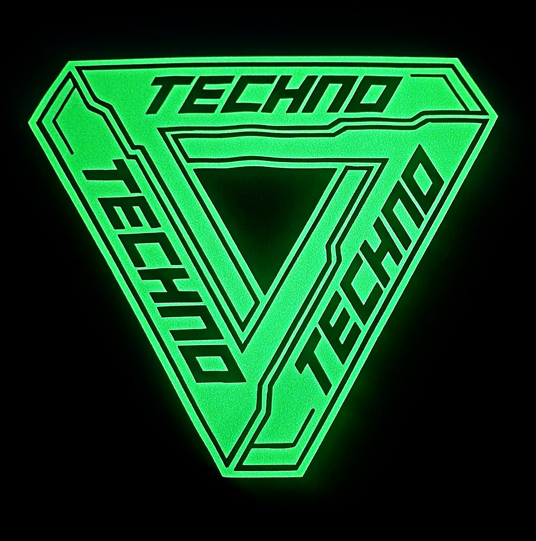 Glow in Dark TECHNO T-shirt